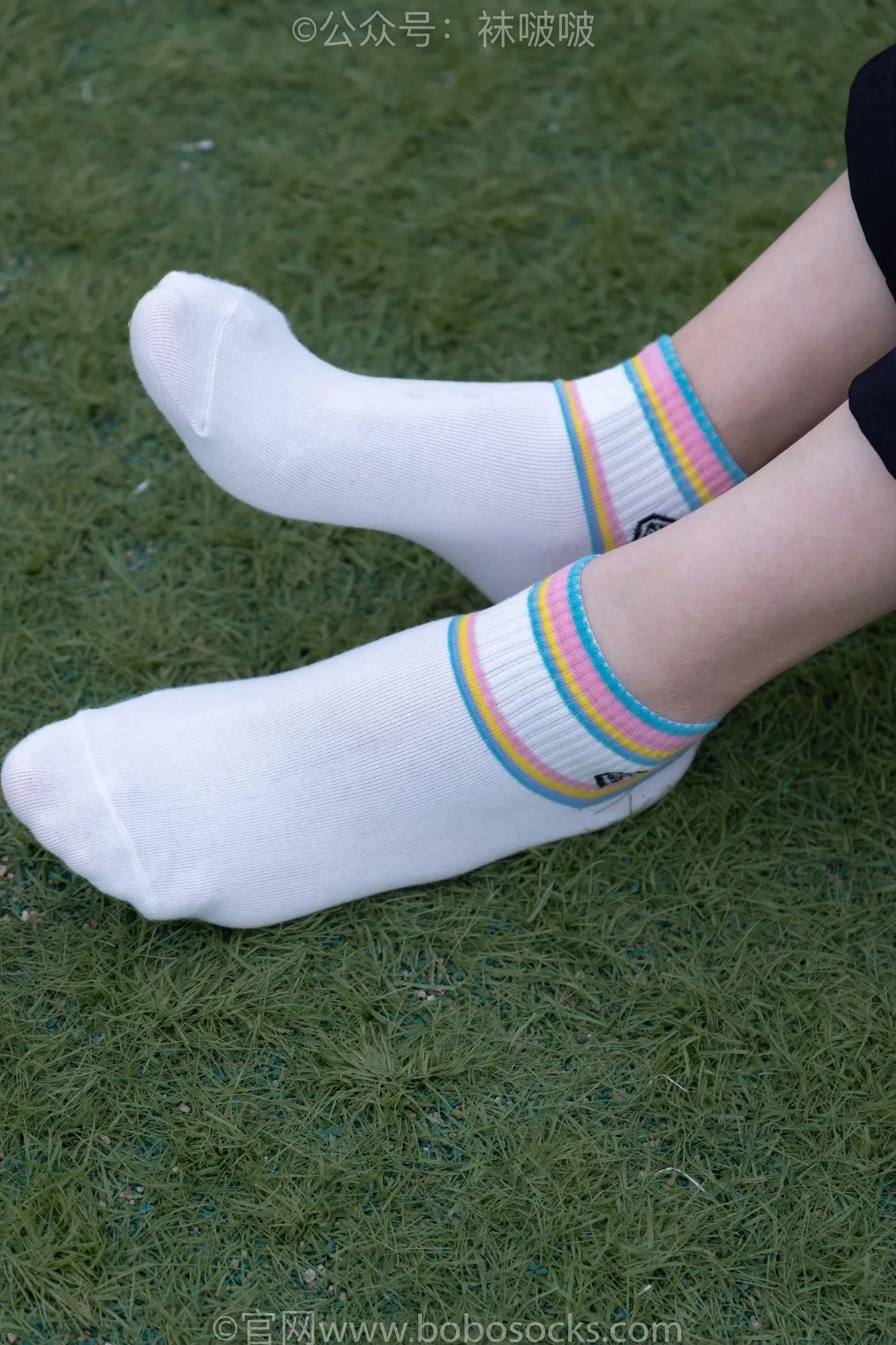 [BoBoSocks袜啵啵]NO.021 泡芙-板鞋、白棉袜、裸足 [131P]插图5